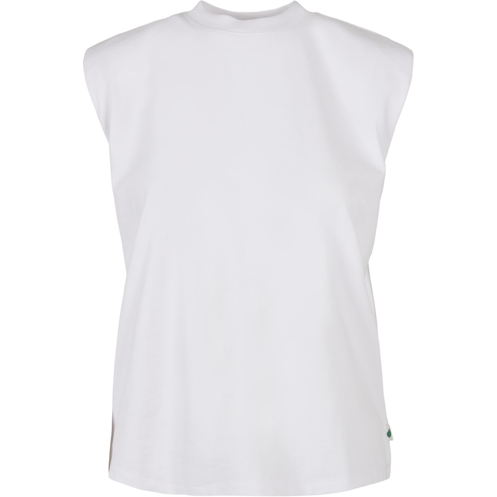 Urban Classics - Organic Heavy Padded Shoulder Haut sans manches - Blanc